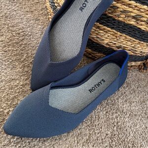 💙 ROTHYS navy The Point flats 💙